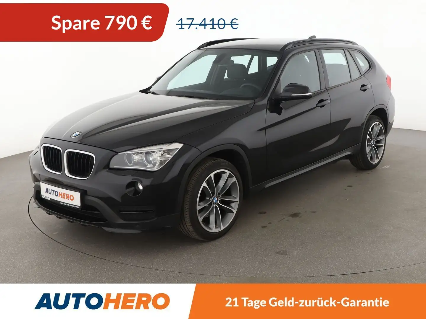 BMW X1 sDrive 20i Aut.*NAVI*TEMPO*BI-XENON*PDC* Schwarz - 1