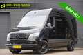Mercedes-Benz Sprinter 319 1.9 CDI L2H2 DC-6P, AUT. LED, LEDER, MBUX 10'' Zwart - thumbnail 1