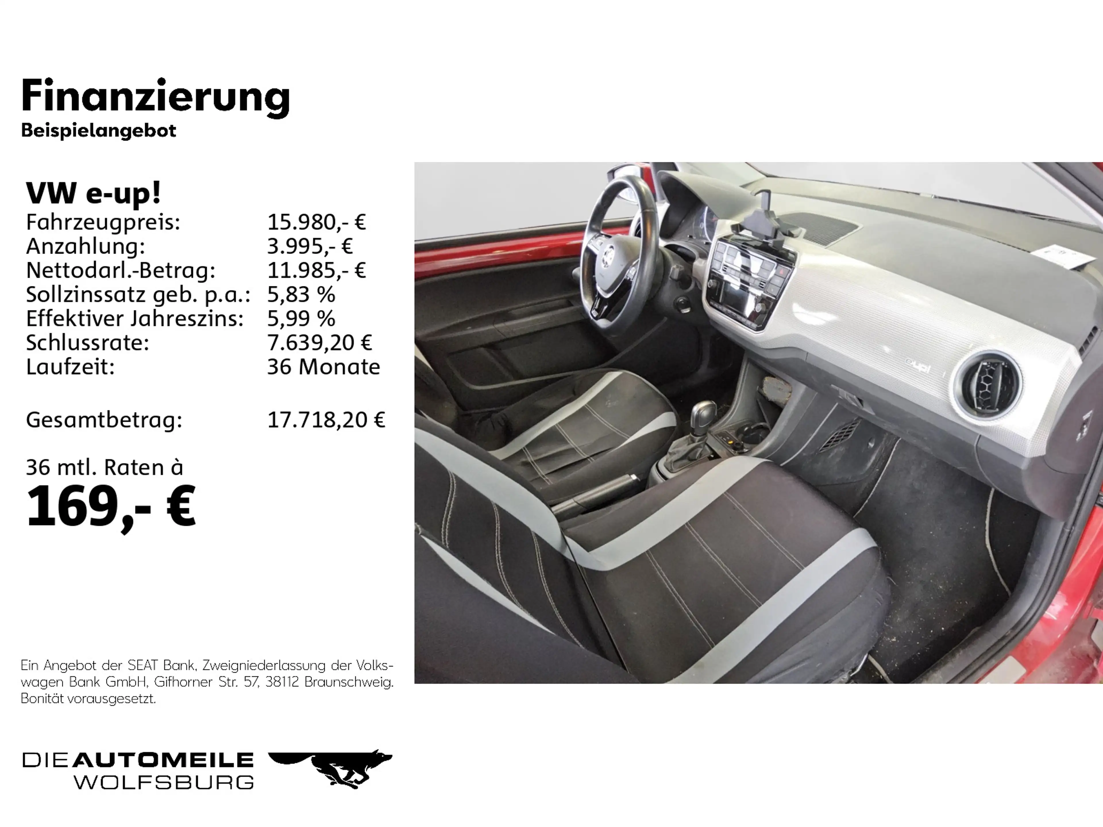 Volkswagen e-up! Style Plus Rückfahrkam/Multilenk — photo 2