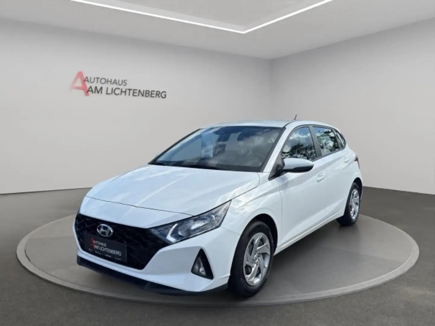 Hyundai i20 Select 1.0 T-GDI KLIMA+START&STOP+SPURHALTEASSISTE Weiß - 1