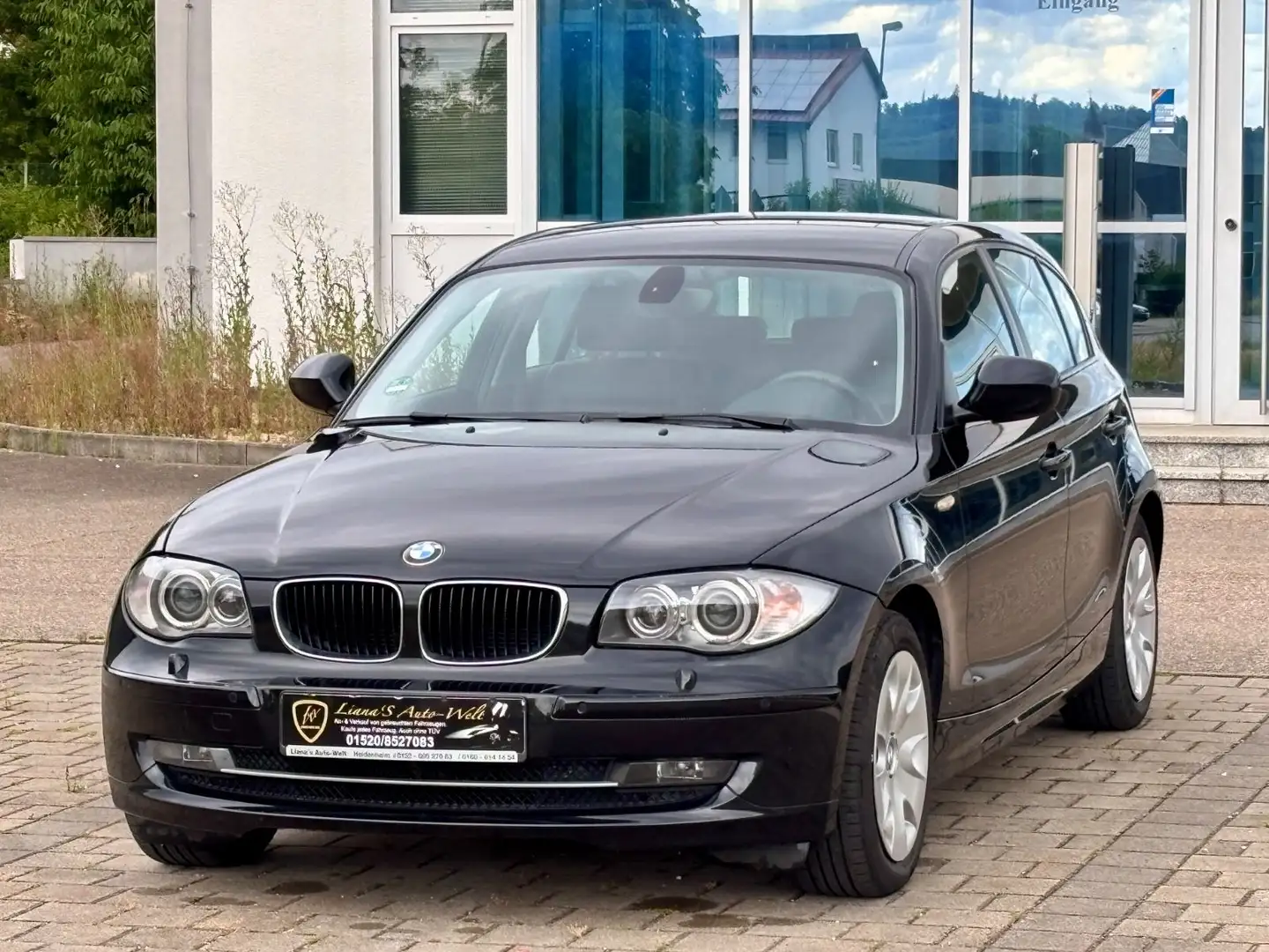 BMW 116 d Euro5 Leder Klima Xenon Tüv/Au 10.2026 Zwart - 2
