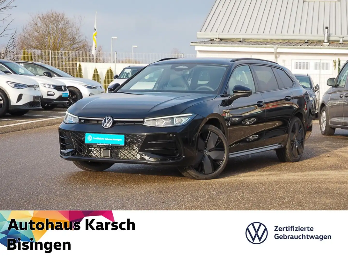 Volkswagen Passat Variant 1.5 TSI DSG eHybrid R-Line AHK, IQ. Schwarz - 1