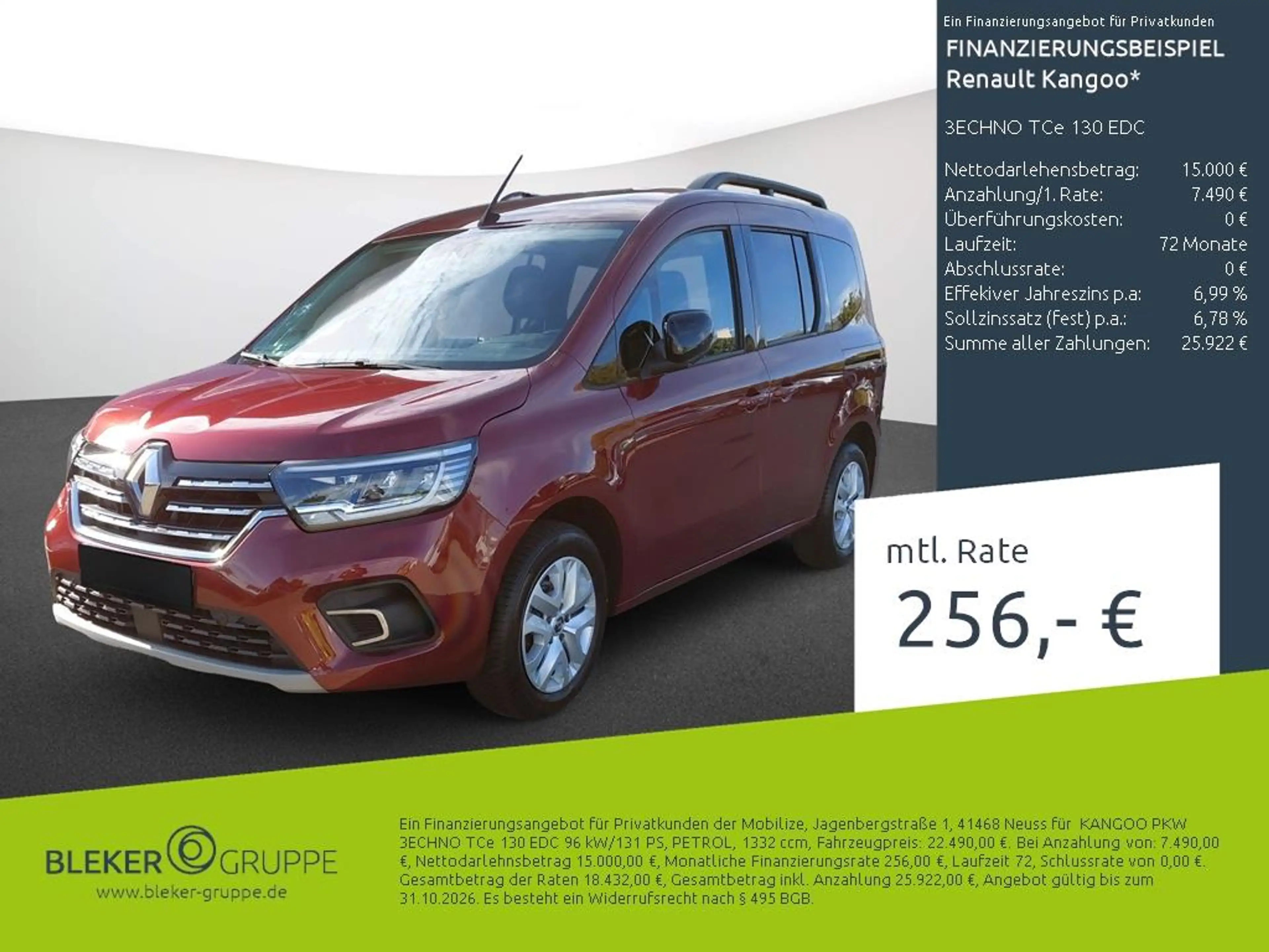 Renault Kangoo 3ECHNO TCe 130 EDC