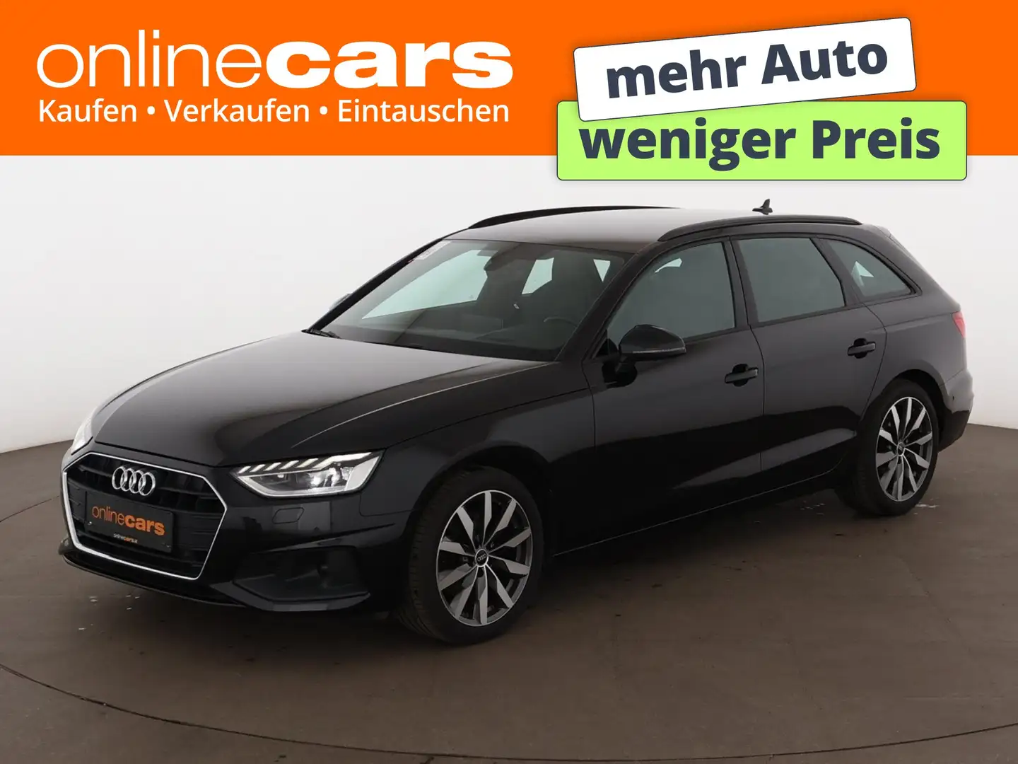 Audi A4 Avant 35 TDI S-Line Aut MATRIX STANDHZG AHK Schwarz - 1