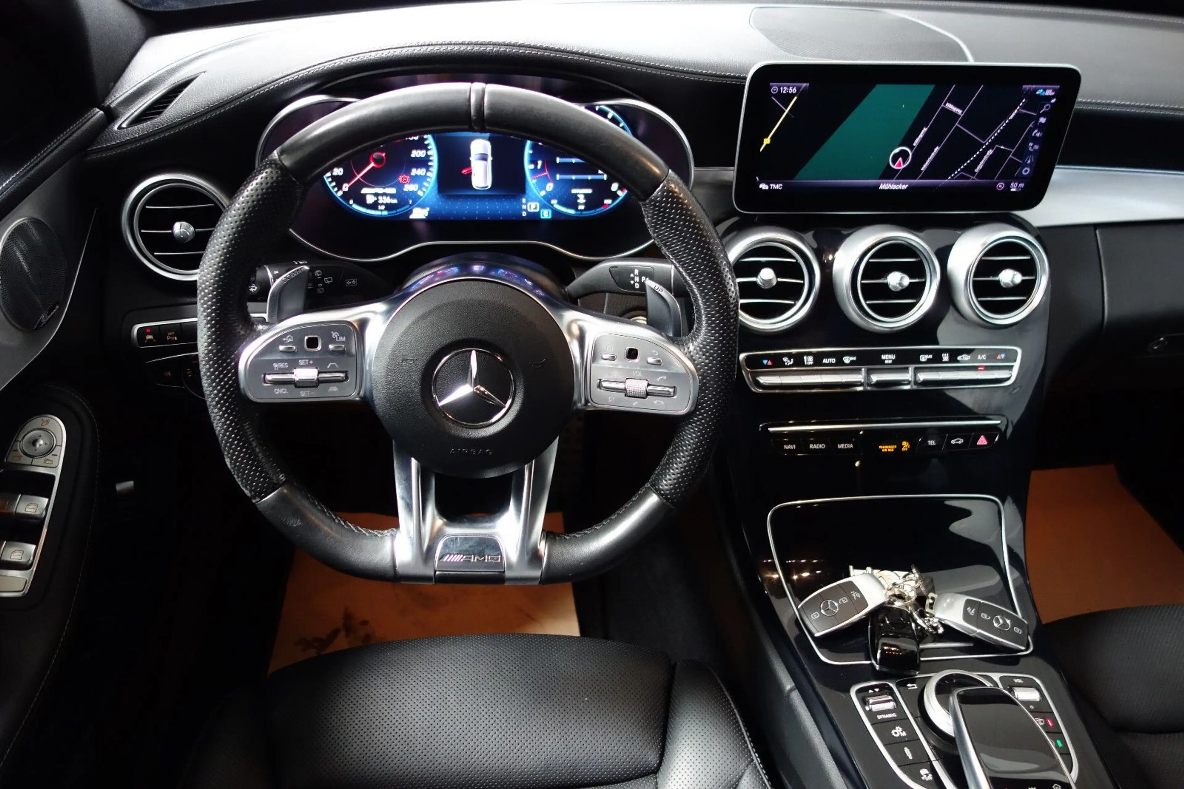 Mercedes-Benz C 43 AMG T Night 9G/360°/Distr/Widescreen/19-Zol — photo 12