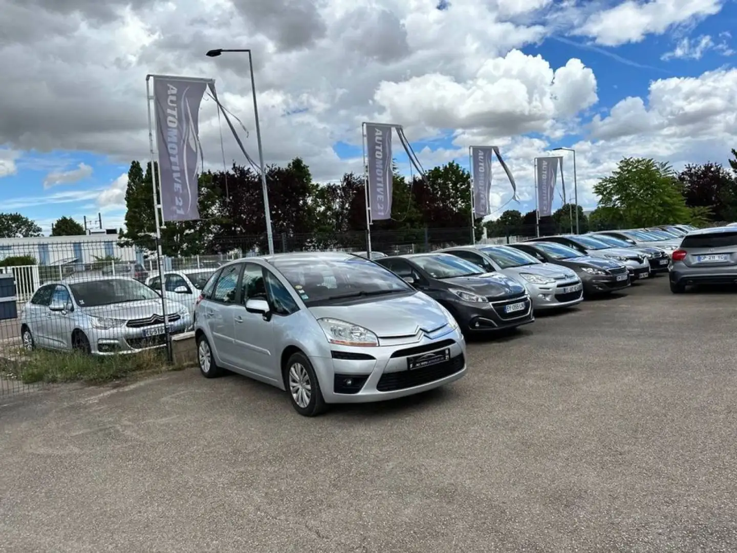 Citroen C4 Citroën Picasso 1.6 HDi110 FAP Pack Ambiance Gris - 2