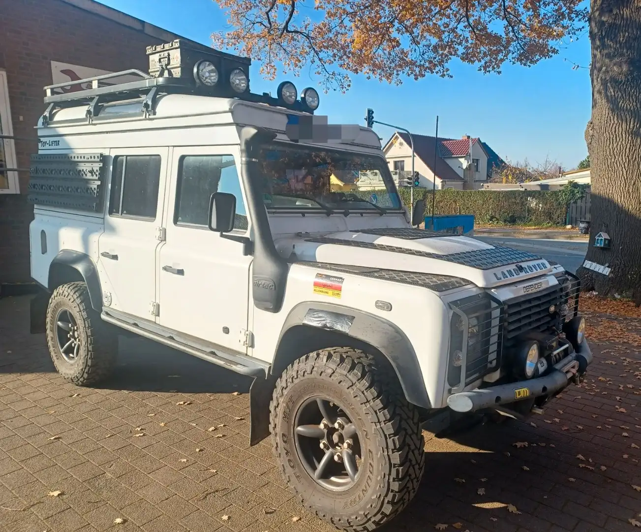 Land Rover Defender 110 S Expeditionwohnmobil Weiß - 2