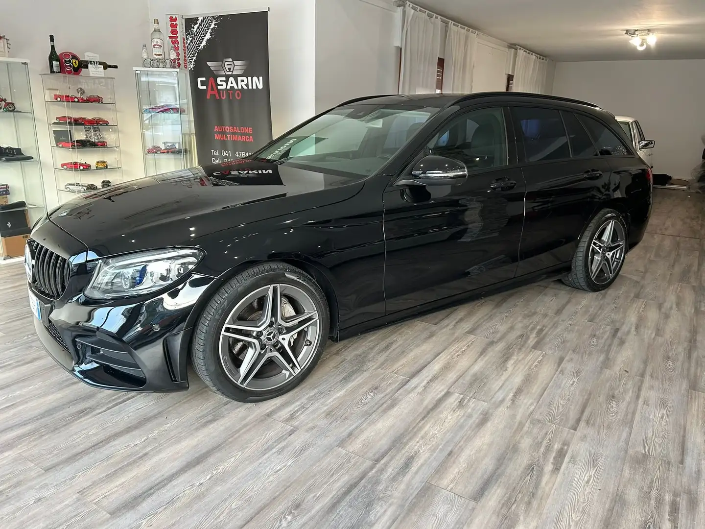 Mercedes-Benz C 220 C SW 220 d Premium auto Nero - 2