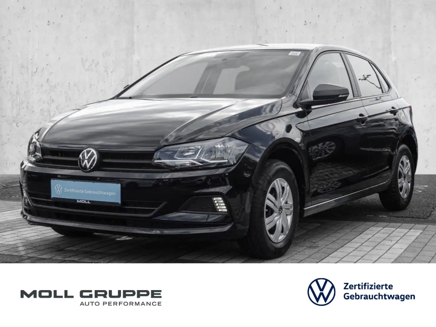 Volkswagen Polo 1.0 MPI Trendline SOUNDSYS Noir - 1