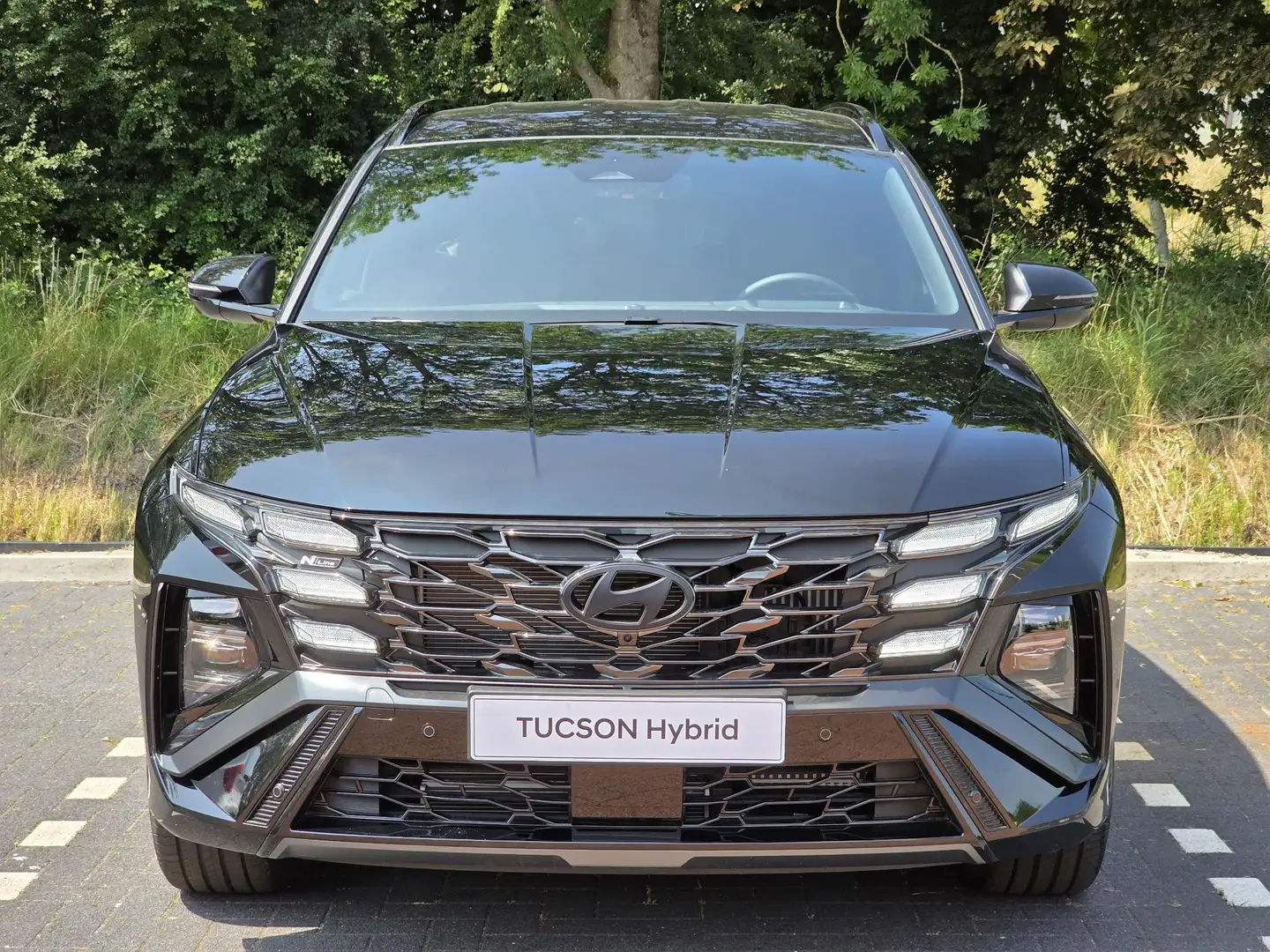 Hyundai TUCSON 1.6 T-GDI HEV N Line | €6800 KORTING | 360 CAMERA Zwart - 2