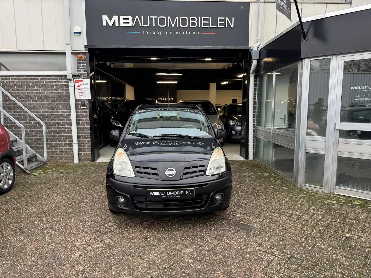 Nissan Pixo 1.0 Look/ 5Deurs/ Airco/ ! Jaar APK/NAP/Zwart!! Zwart - 2