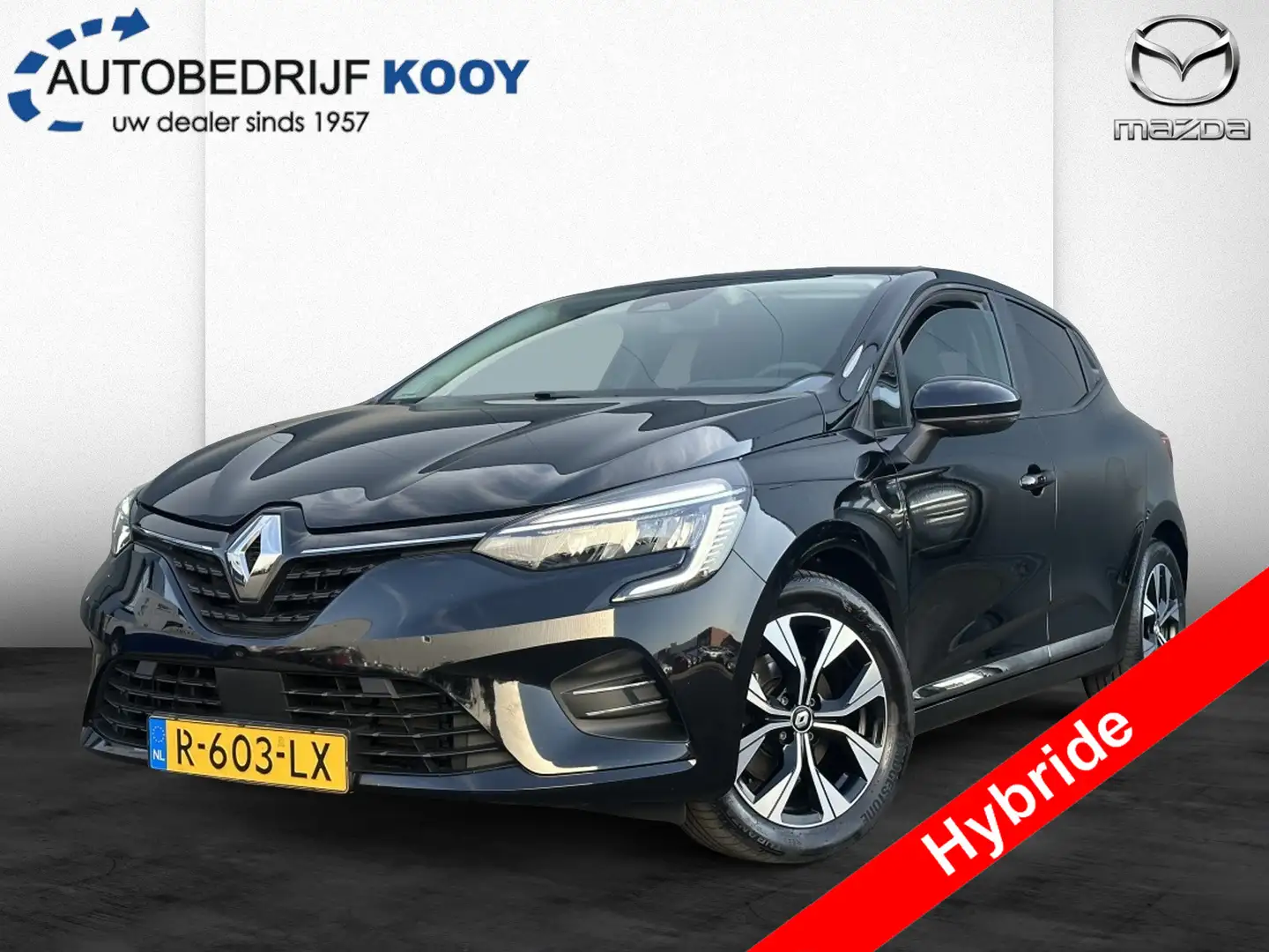 Renault Clio 1.6 E-Tech Hybrid 145PK Evolutution / Carplay / 1e Schwarz - 1