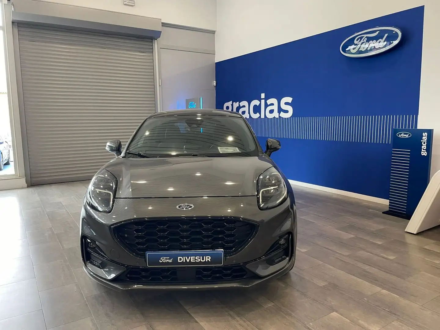 Ford Puma 1.0 EcoBoost MHEV ST-Line X Aut. 125 Gris - 1