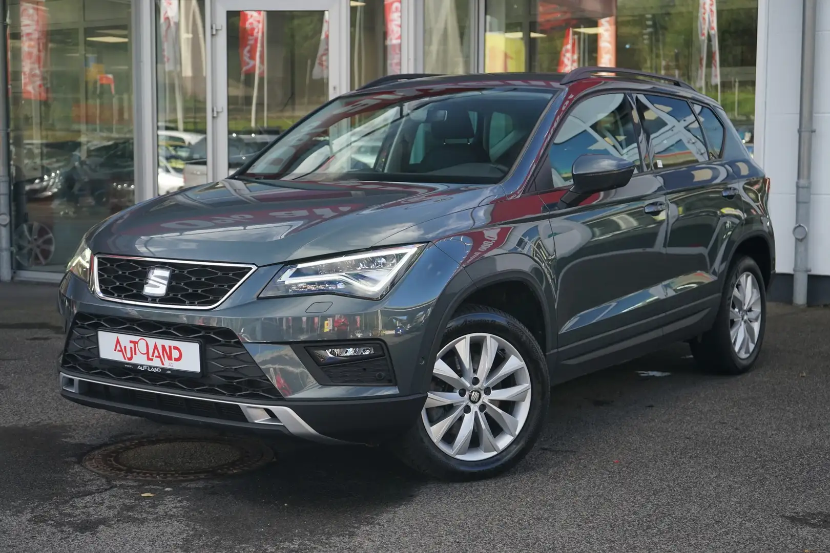 SEAT Ateca 2.0 TDI DSG LED Navi Klimaaut. Tempomat Gris - 2