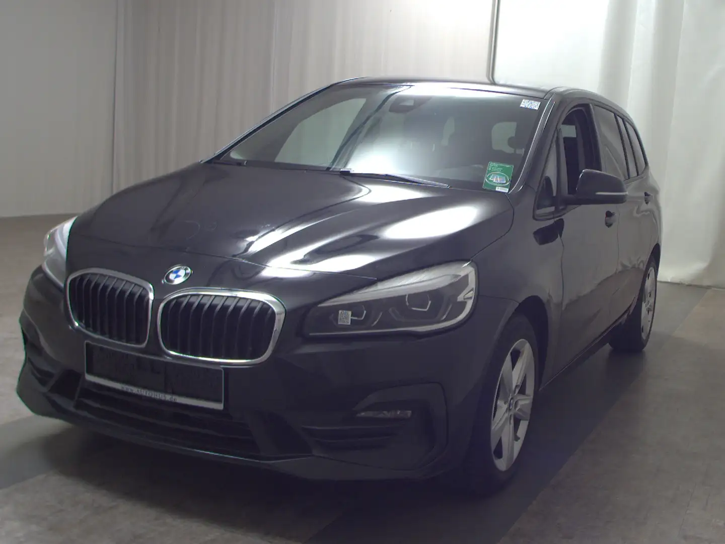 BMW 220 Gran Tourer Advantage Navi LED H-K Shz Schwarz - 2