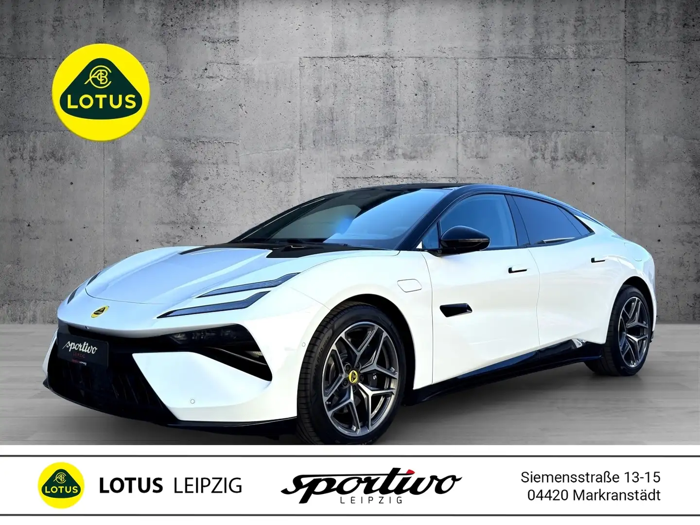 Lotus Emeya Base *Lotus Leipzig* *Sonderleasing* *AHK* Белый - 1