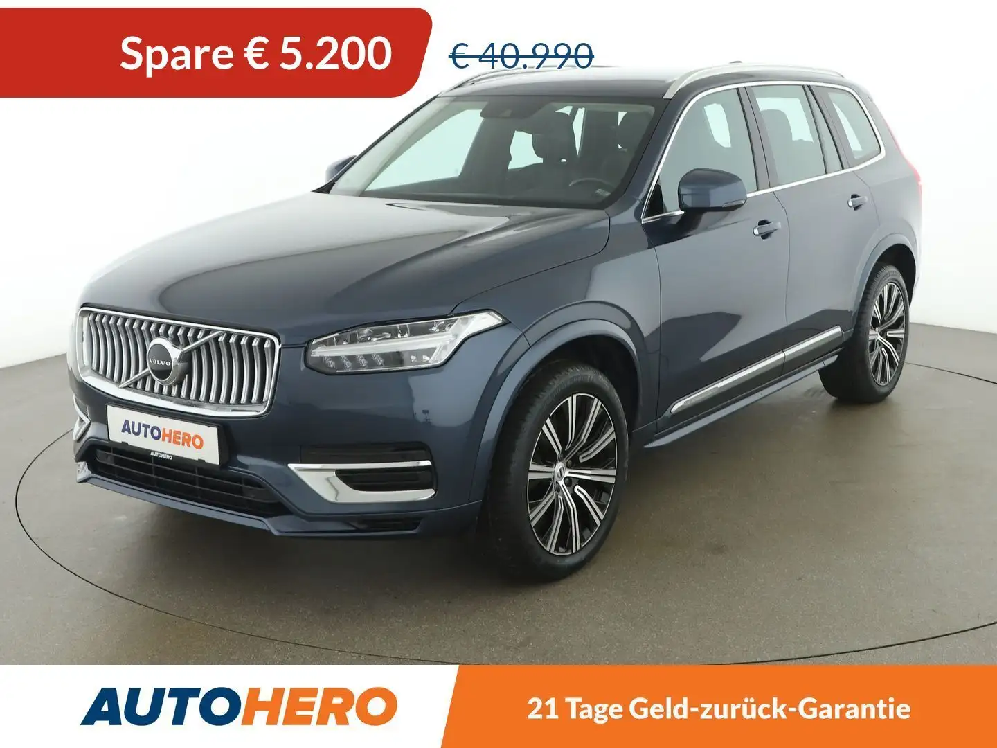 Volvo XC90 2.0 D5 Inscription AWD Aut. *LED*ACC*SPUR*MEMORY* Blau - 1
