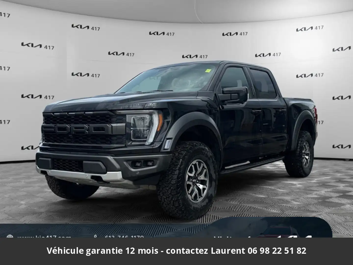 Ford Raptor SuperCrew 4x4 Tout compris hors homologatio Noir - 1