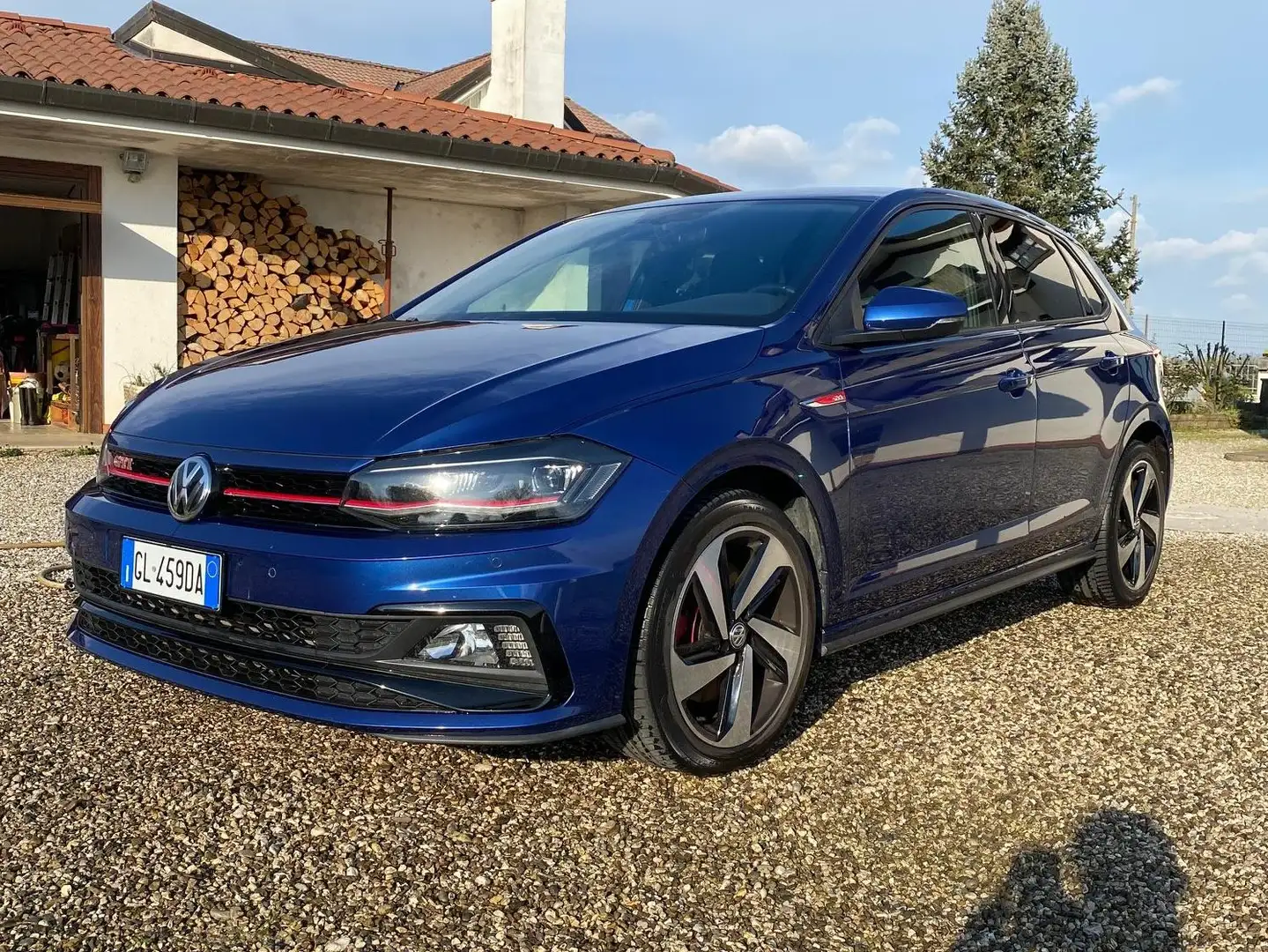 Volkswagen Polo GTI Polo VI 2017 5p 2.0 tsi 200cv dsg Niebieski - 2