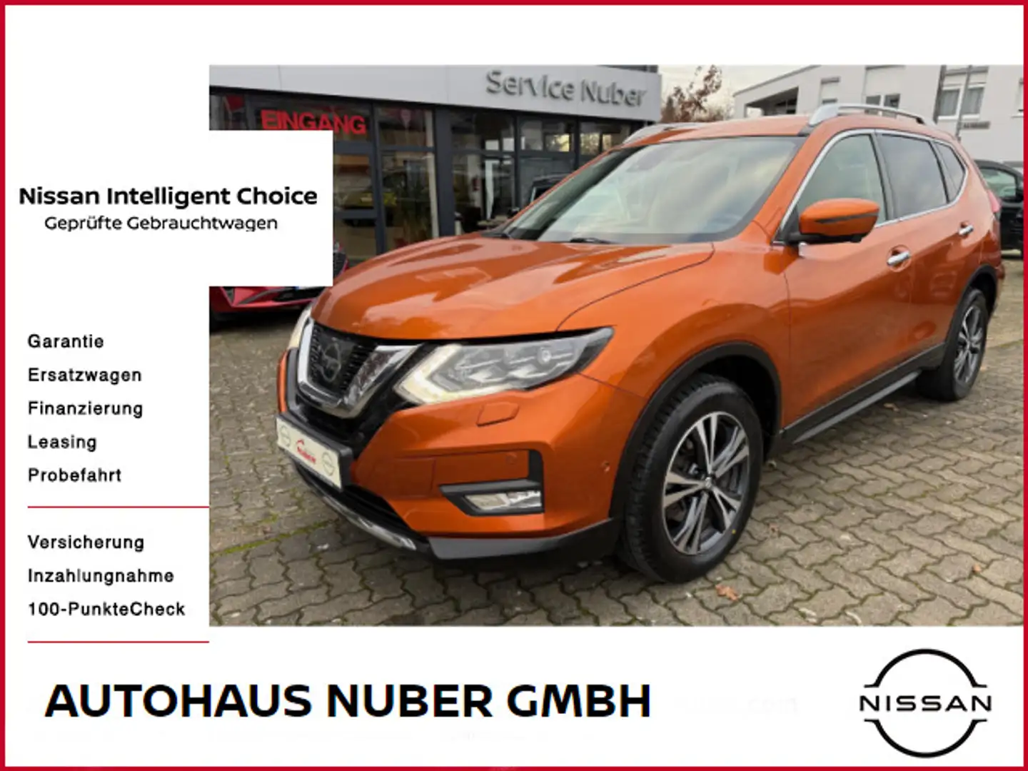 Nissan X-Trail 2,0dci N-Connecta 4x4 Automatik Orange - 1