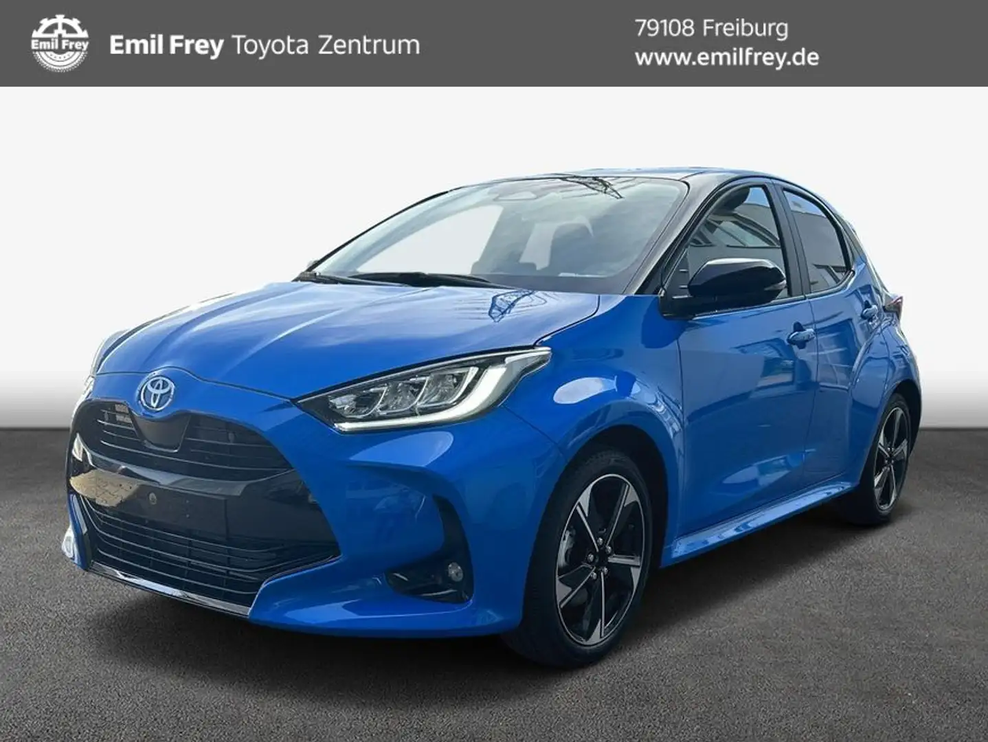 Toyota Yaris Hybrid 130 1.5 VVT-i Premiere Edition Bleu - 1