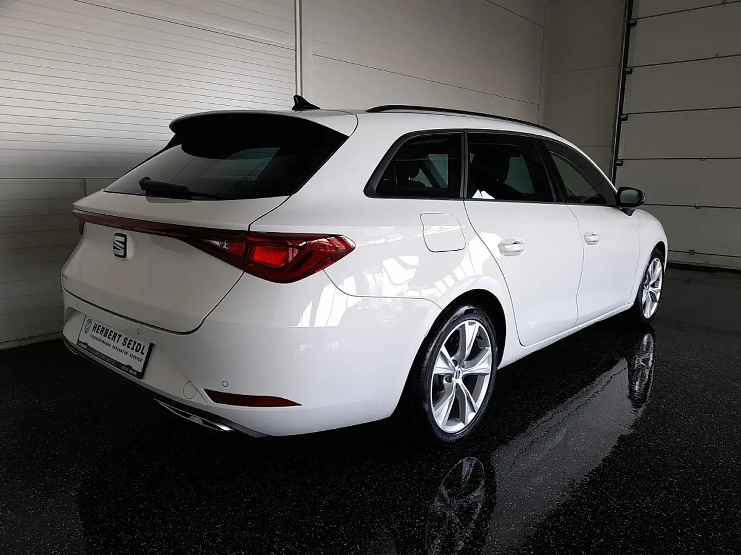SEAT Leon ST FR-LINE 2,0 TDI *17 ZOLL / LED & FERNLICHTAS... Weiß - 2