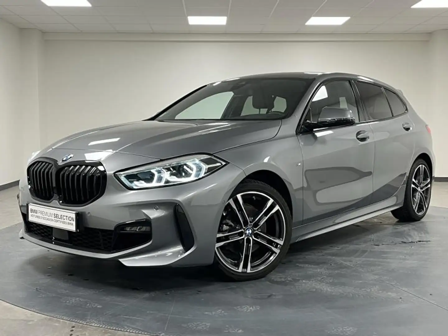 BMW 118 118dA 150ch M Sport Gris - 1