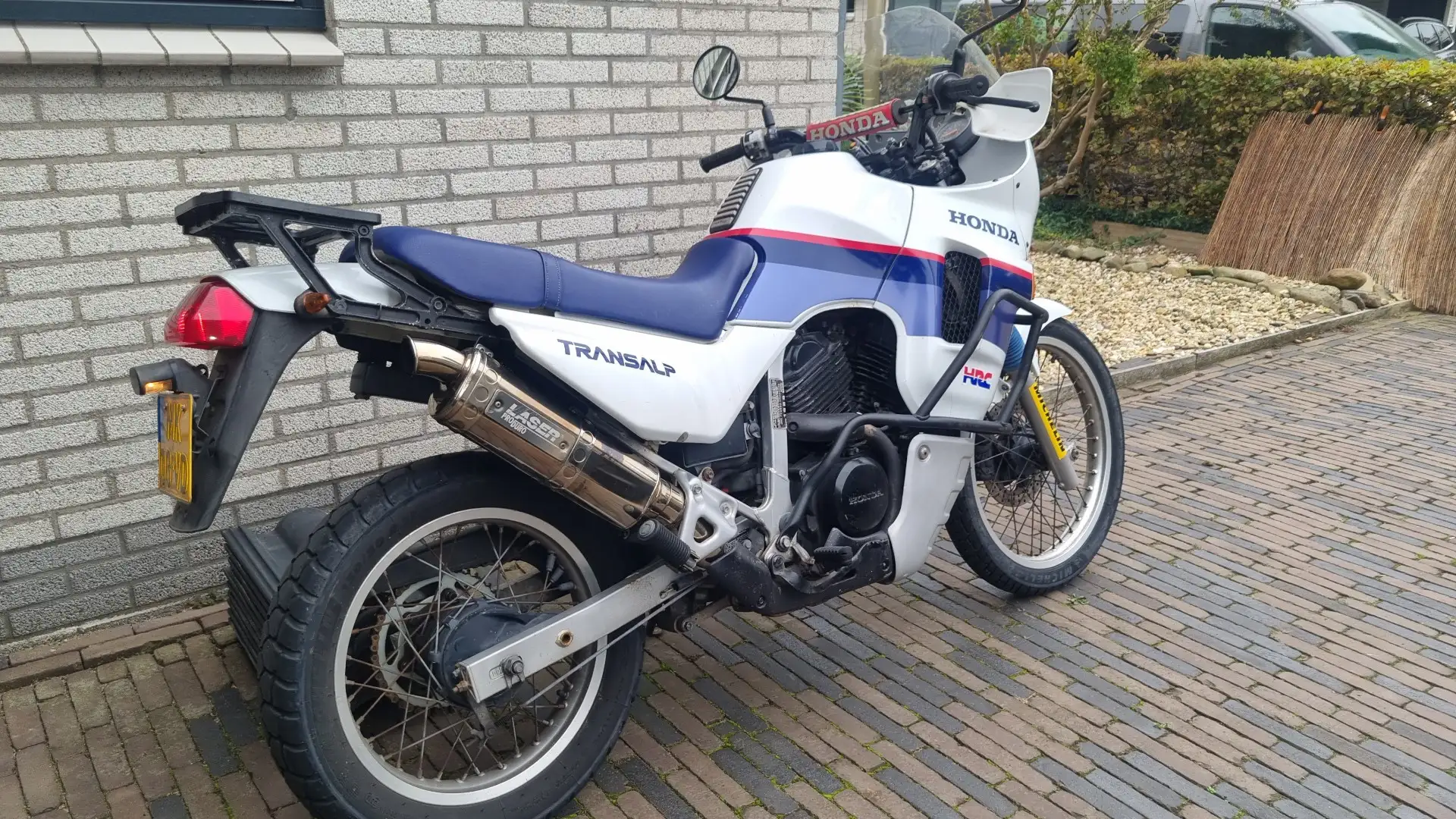 Honda Transalp Pd06 Wit - 2