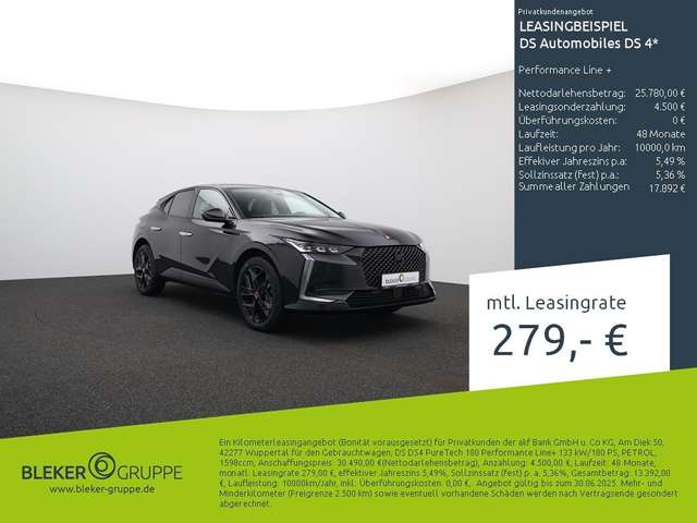 DS Automobiles DS 4 Performance Line +