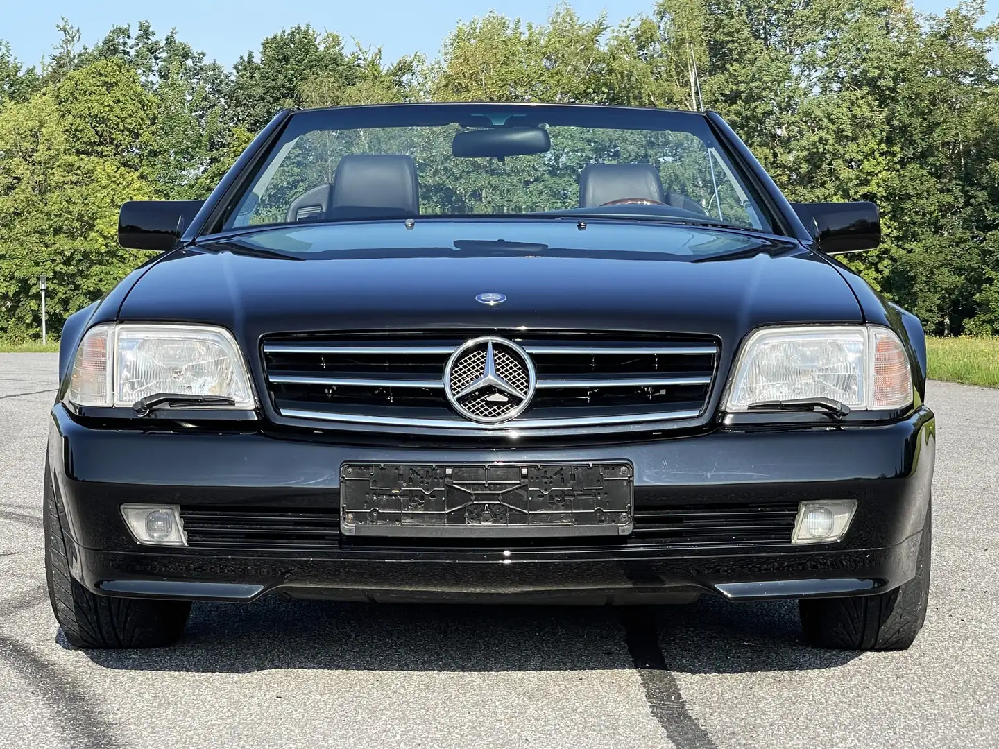 Mercedes-Benz SL 500 W129, 2. Hd. Top gepflegt, mit H-Kennzeichen Чорний - 1