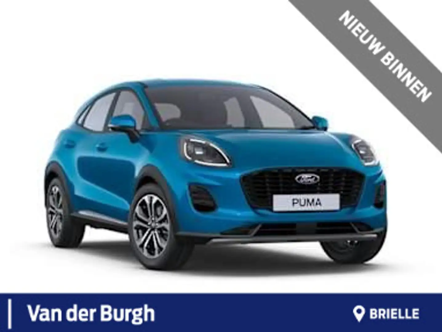 Ford Puma 1.0 EcoBoost Hybrid Titanium | 0,99% Rente | 5.000 Blauw - 1