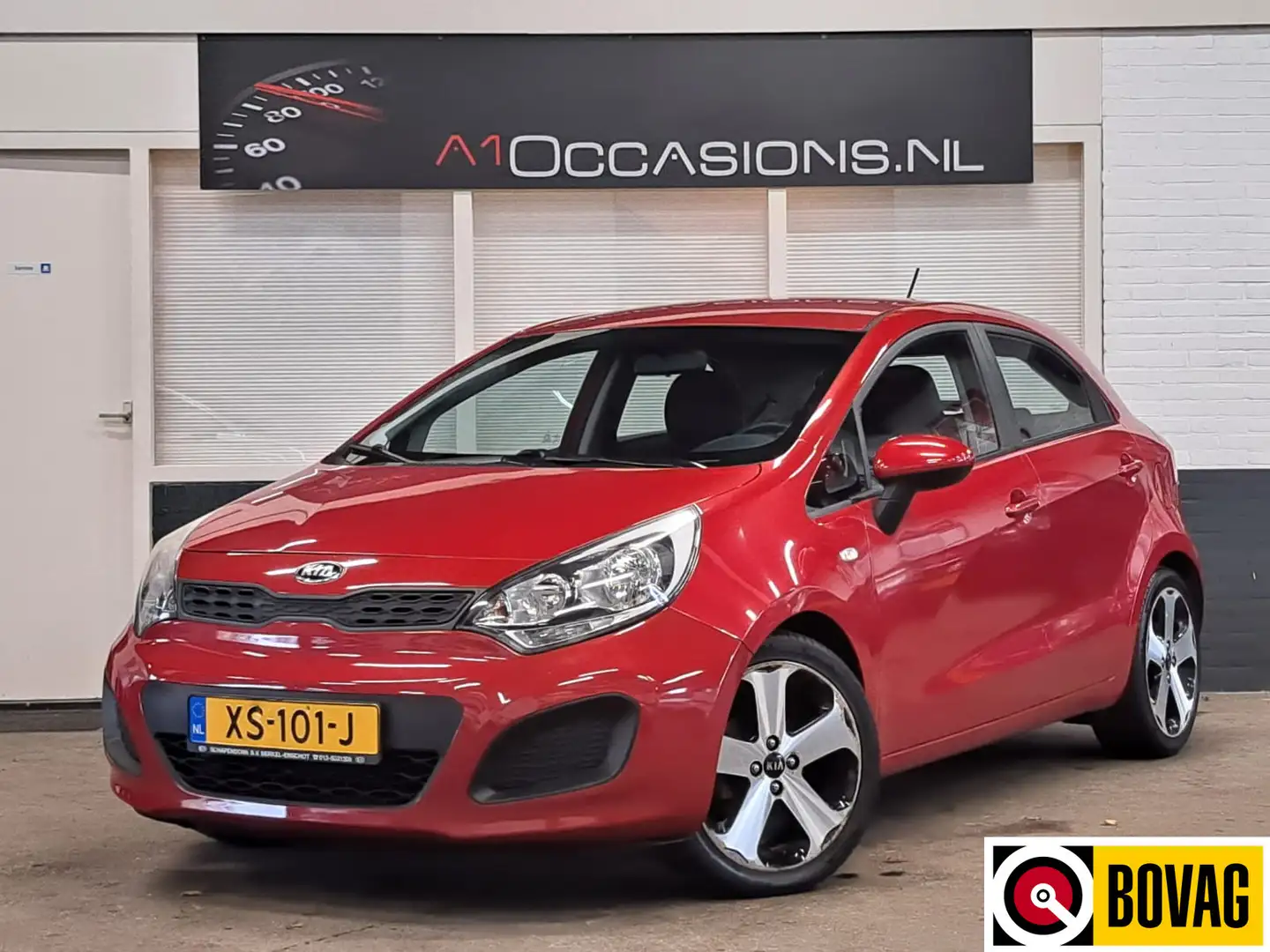 Kia Rio 1.2 CVVT ComfortLine Rood - 1