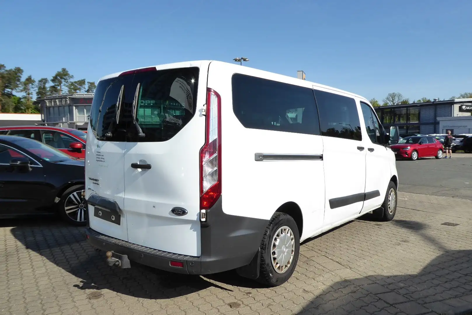 Ford Transit Custom 300 2.2 TDCI Kombi L2H1 2x klima Білий - 2
