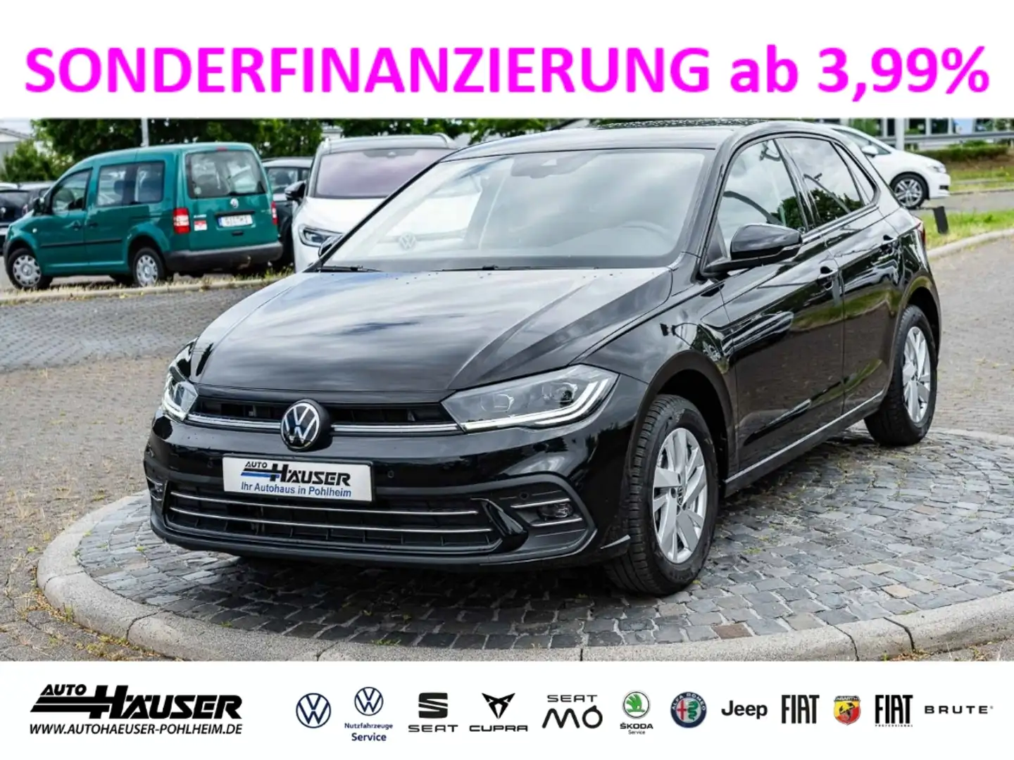 Volkswagen Polo Style 1.0 TSI DSG NAVI ACC MATRIX PDC APP-CONNECT Noir - 1