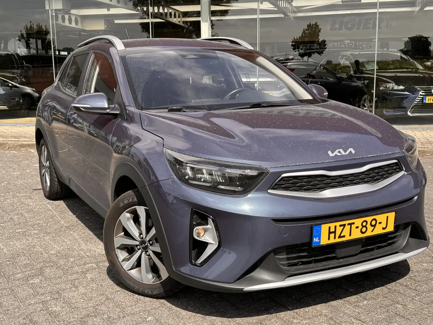 Kia Stonic 1.0 T-GDi MHEV DynamicLine | Climate | DAB+ | Appl Bleu - 2