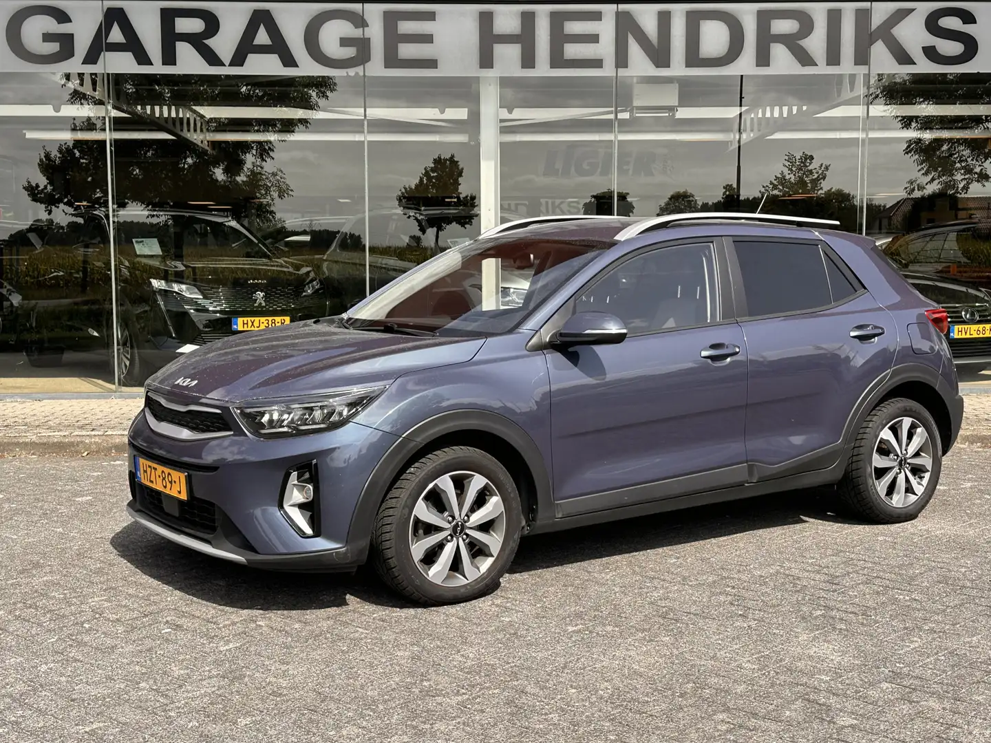 Kia Stonic 1.0 T-GDi MHEV DynamicLine | Climate | DAB+ | Appl Bleu - 1