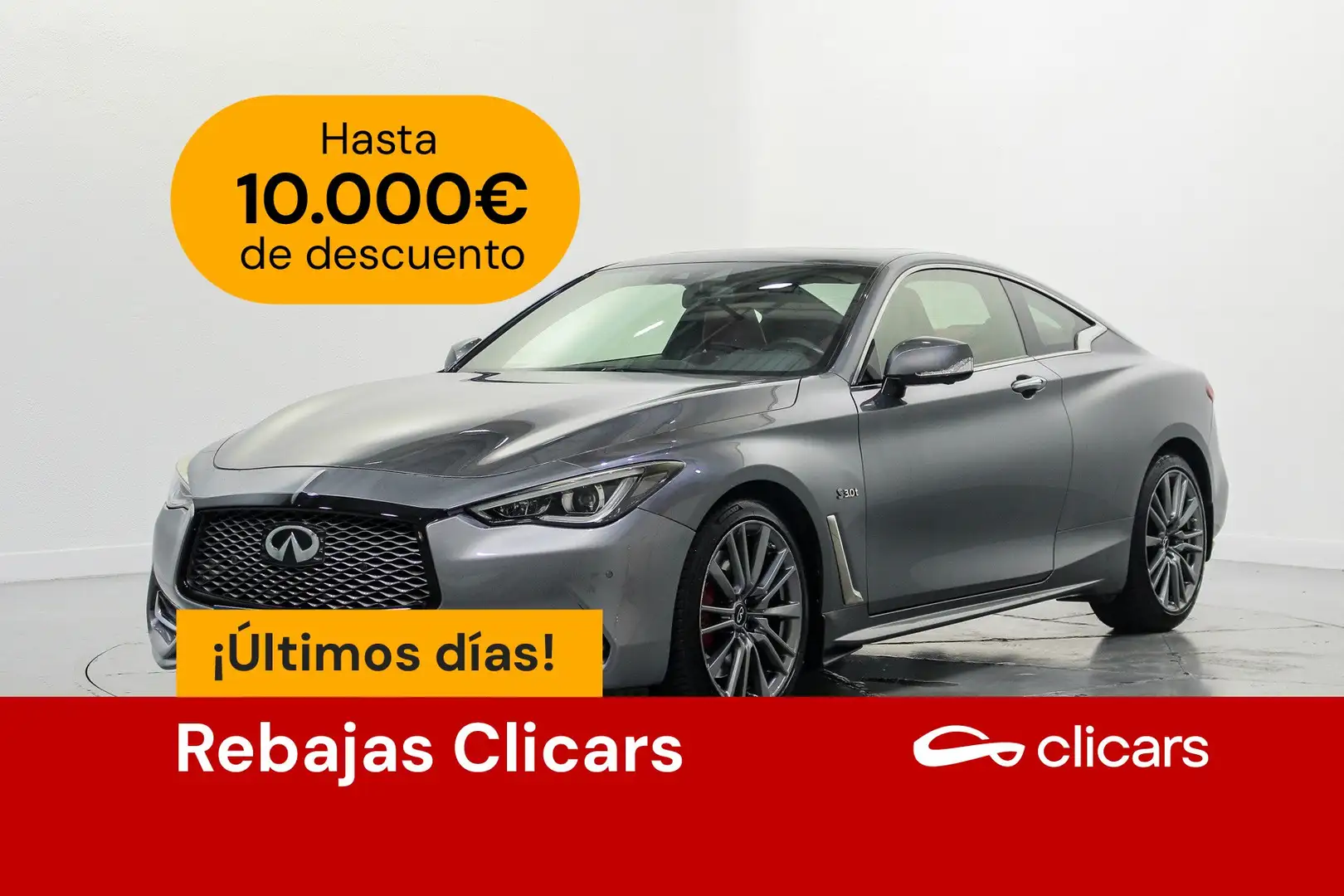 Infiniti Q60 Coupé 3.0 AWD Sport Grey - 1