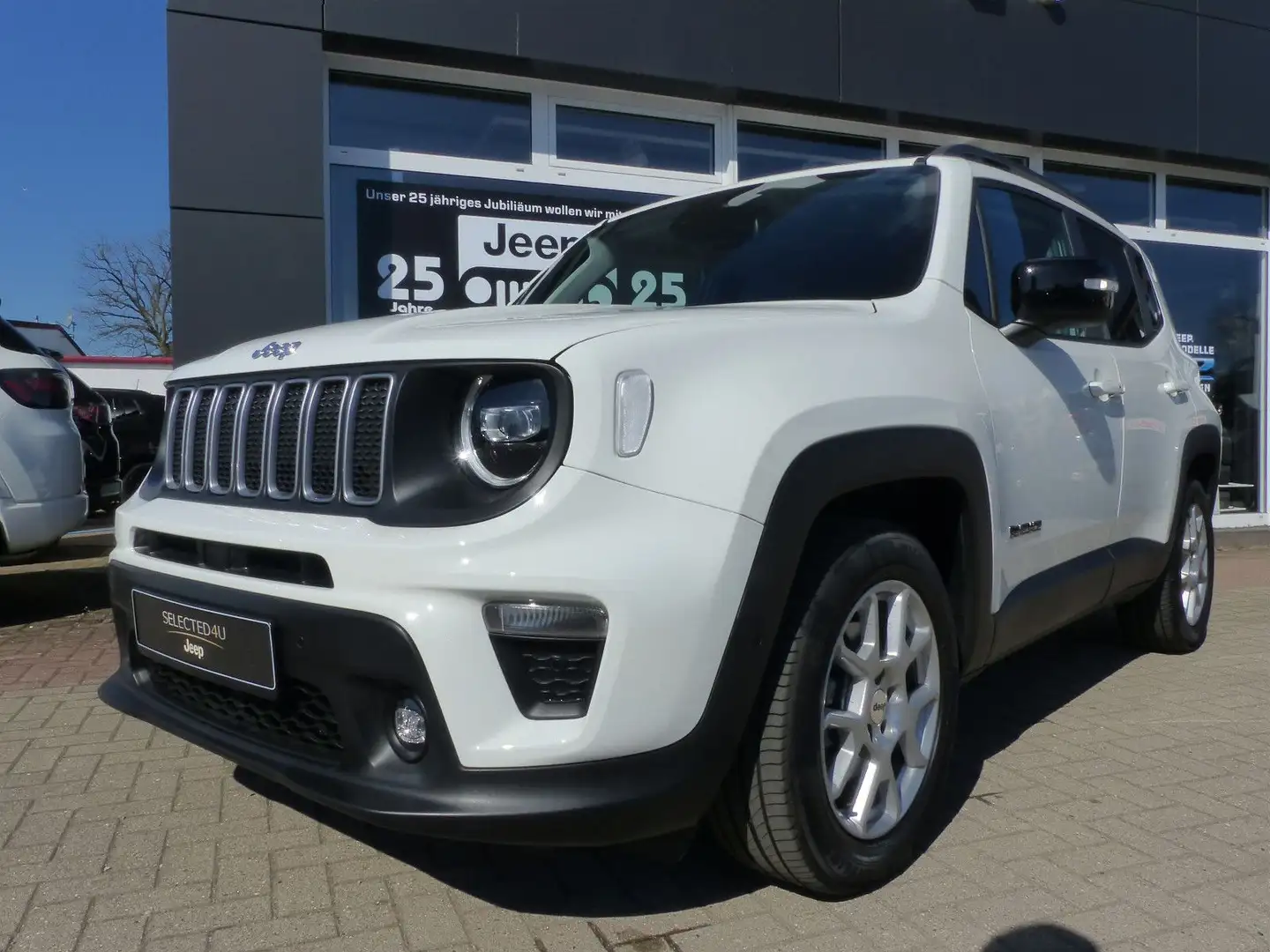 Jeep Renegade S-Edition LEDER*LED*SHZ*KAMERA*PDC Blanco - 1