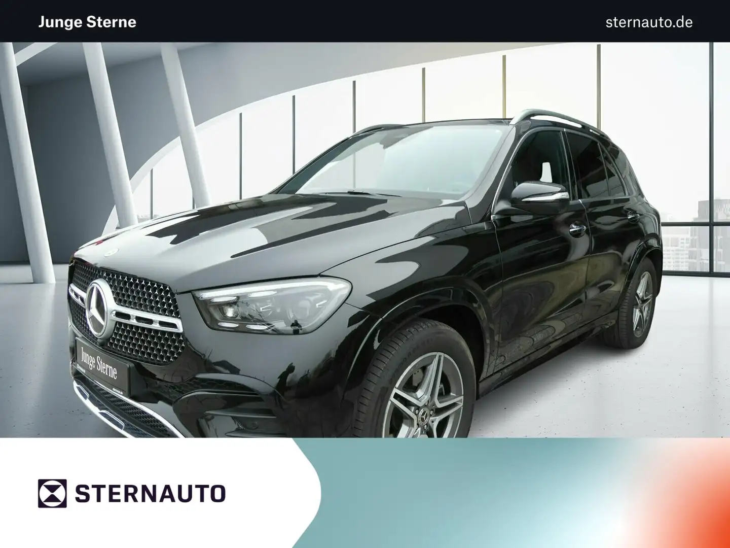 Mercedes-Benz GLE 300 GLE 300 d 4M AMG Line/Airmatic/Multibeam/Kamera Schwarz - 1