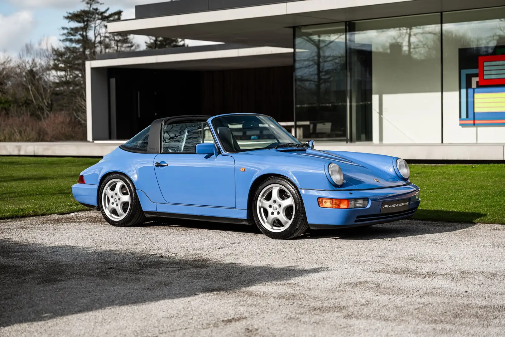 Porsche 964 C2 TARGA / RS-COLOUR MARITIME BLUE / RARE COLOUR Bleu - 1