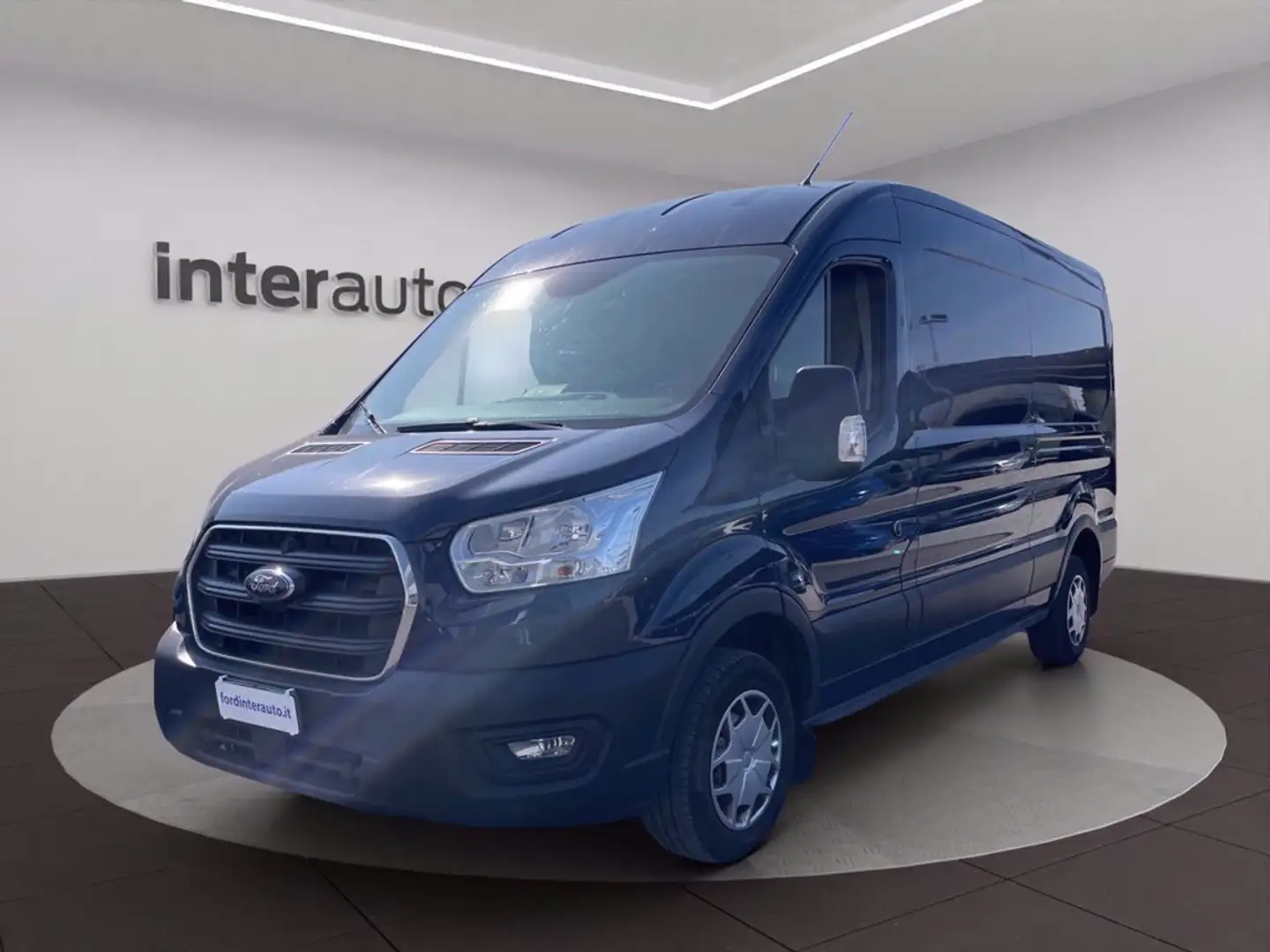 Ford Transit 310 2.0 tdci MHEV 130cv trend L3H2 E6.2 Bleu - 1