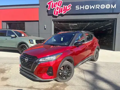 Red 2022 Nissan Kicks SUV / Crossover Front-Wheel Drive Automatic
