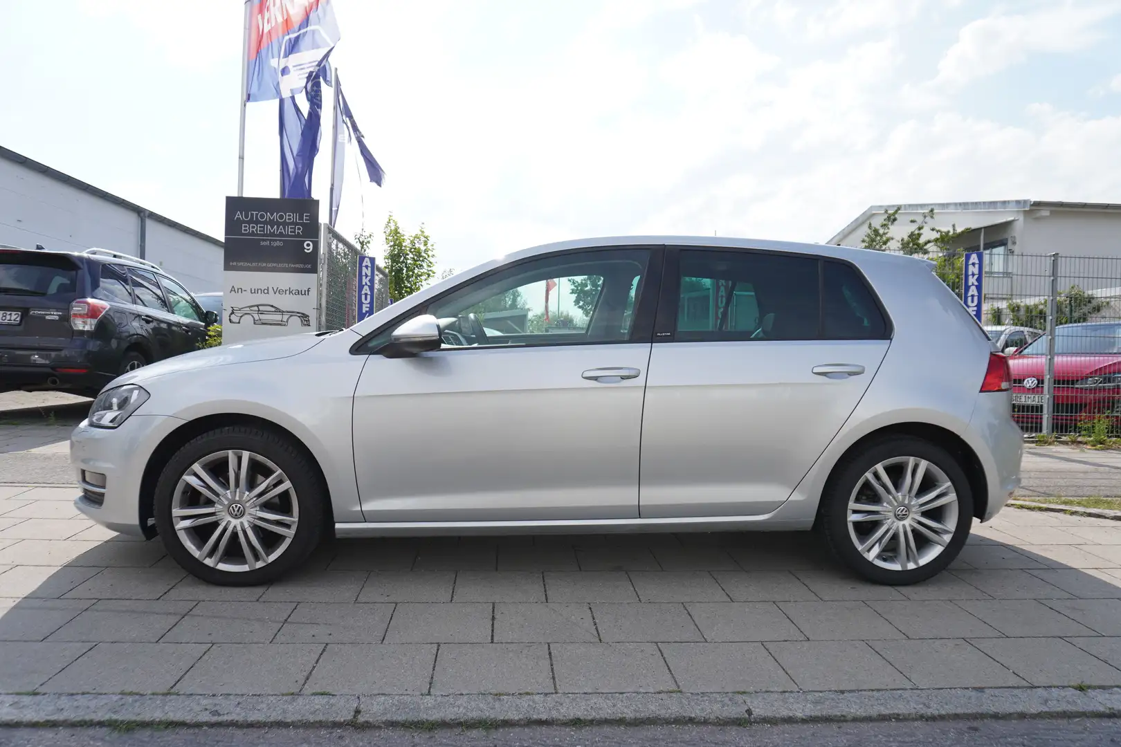 Volkswagen Golf ALLSTAR BMT*AUTOMATIK*1.HAND*TÜV NEU*NAVI*LM* Gris - 2