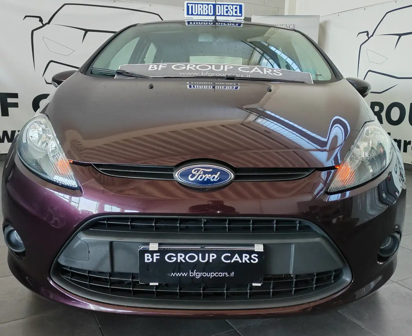 Ford Fiesta 5p 1.4 tdci Ikon Business 70cv*neopatenati* Marrone - 1