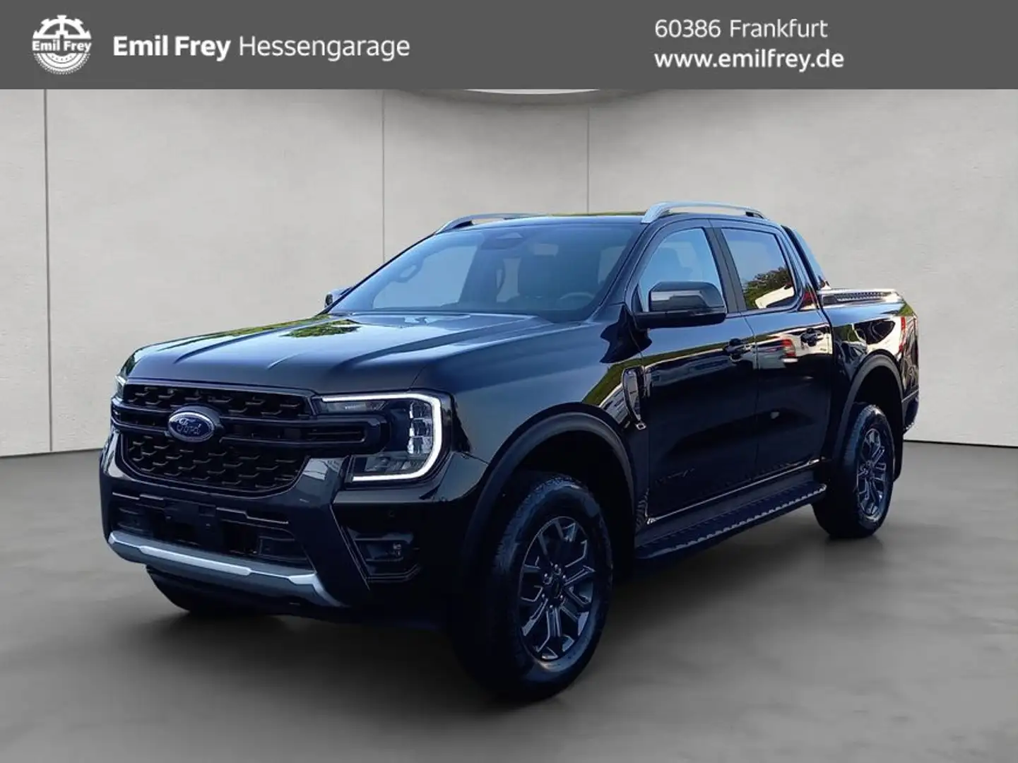 Ford Ranger 2,0 l EcoBlue Doppelkabine Autm. Wildtrak 1 Zwart - 1