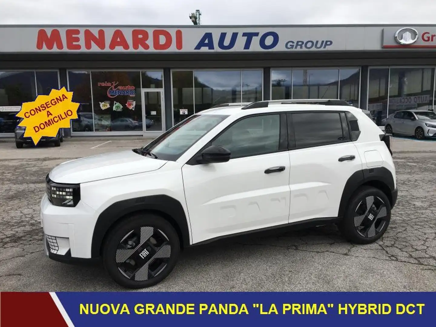 Fiat Grande Panda 1.2 Hybrid 110cv DCT La Prima PRONTA CONSEGNA!! Weiß - 1