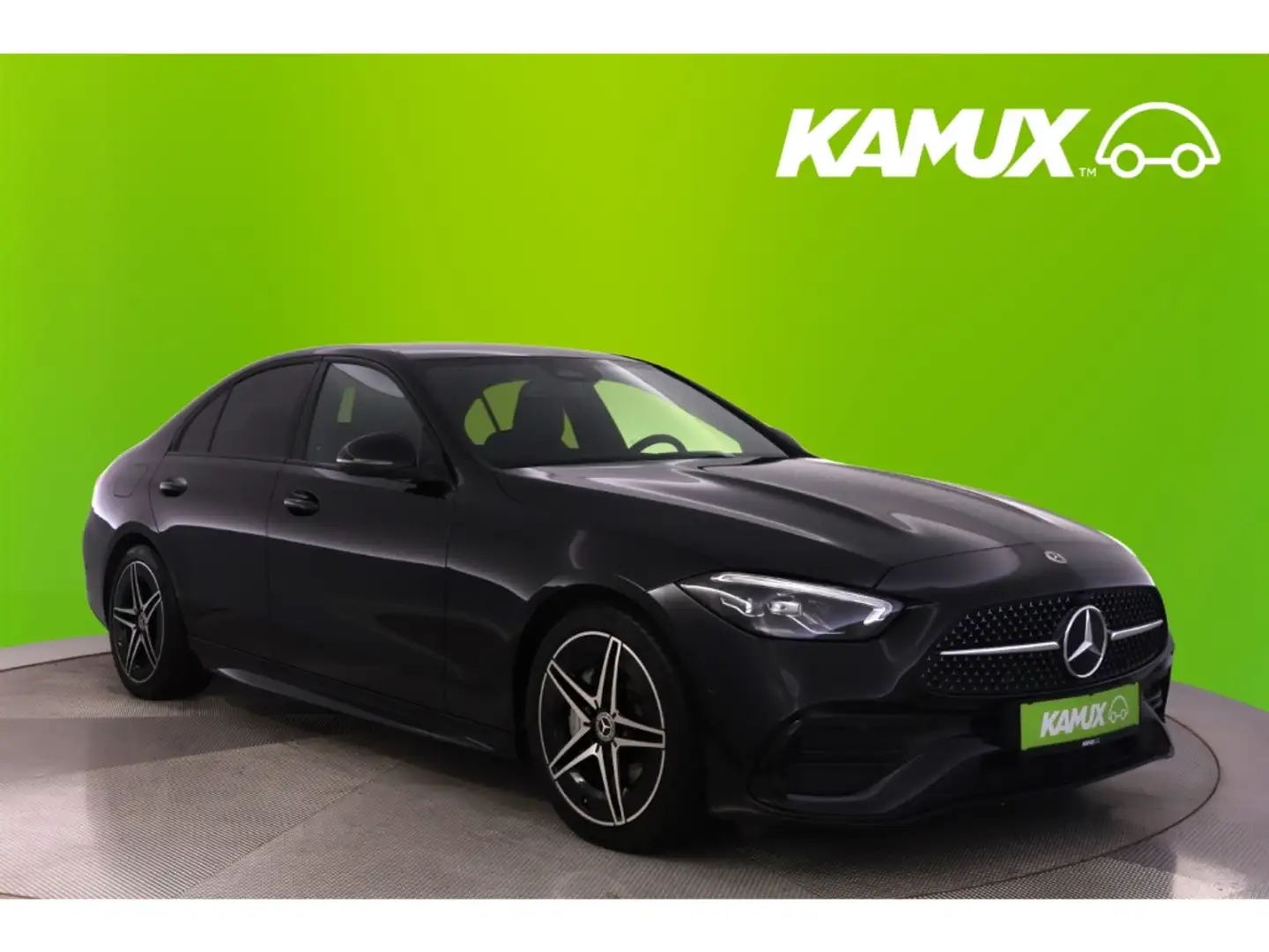Mercedes-Benz C 300 9G-tronic AMG Line+LED+NAVI+VIRTUAL+AHK Schwarz - 1