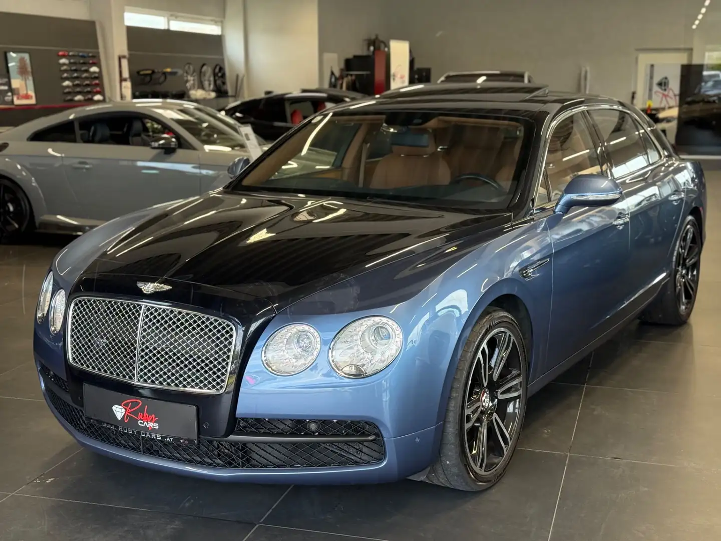 Bentley Flying Spur Continental V8 Limited Edition Bentley Manufacture Blau - 1