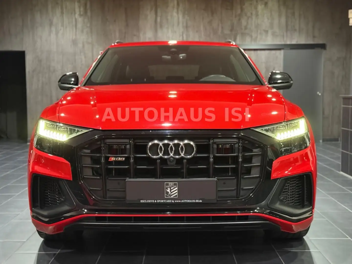 Audi SQ8 4.0 TDI AUDI EXCLUSIVE,B&O,PANO,22"3D,MATRIX crvena - 2