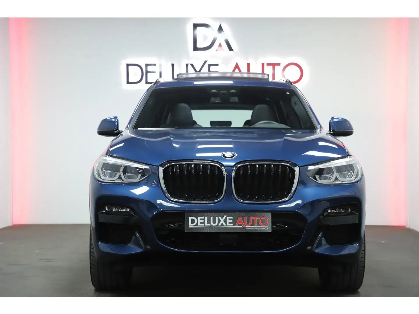 BMW X3 xDrive 30e M Sport 292 BVA Bleu - 2